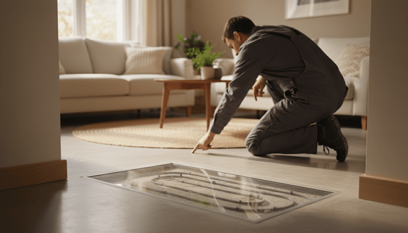 Elektrische vloerverwarming in bestaande woning: kan dat?